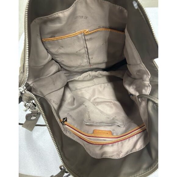 MZ Wallace Andie Bedford Crossbody Satchel Tote Bag in Sage - Picture 10 of 11